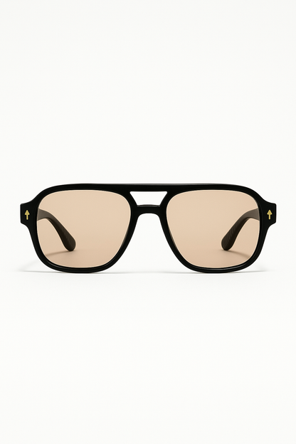 Apollo Siyah Aviator Güneş Gözlüğü